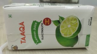 TAAQA Lemon 🍋 Juice Electrolyte Drink review juice lemon lemonjuice bhutan [upl. by Seto]