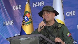 Chefe militar diz que Forças Armadas não serão árbitras nas eleições da Venezuela  AFP [upl. by Gona]