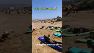 Learn to surf in Morocco under the winter sun wwworiginalsurfmoroccocom surftrip surfmorocco [upl. by Eelyrag848]