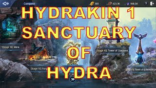 Complete Hydrakin 1 Sanctuary of Hydra Conquest Mir4 [upl. by Dawson]