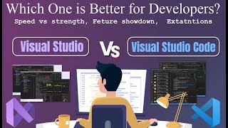 Which One is Better for Developers VS Code vs Visual Studio  Which One Should You Choose [upl. by Aimar]