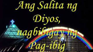 ANG SALITA NG DIYOS EL SHADDAI GOSPEL CHOIR LYRICS [upl. by Av89]