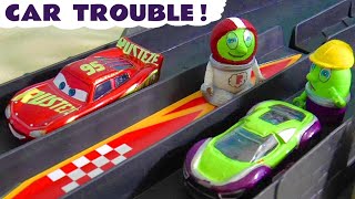 Funny Funlings Car Trouble Story With McQueen [upl. by Glennie771]