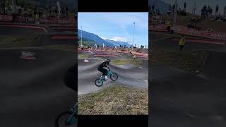 pumptrackworld monthey bike pumptrack [upl. by Anwahsal]