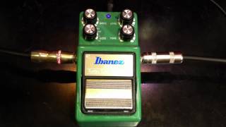 Ibanez TS9DX Turbo Tube Screamer [upl. by Aniar]