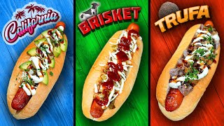 Los HOT DOG más FAMOSOS y DELICIOSOS de CALIFORNIA 🌭 [upl. by January609]