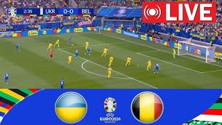 Ucrania vs Bélgica 00 Resumen  Eurocopa 2024 [upl. by Guyon888]