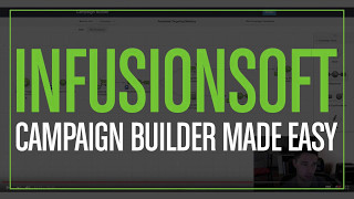 Infusionsoft Campaign Builder Made Easy Part 1 [upl. by Marthena]