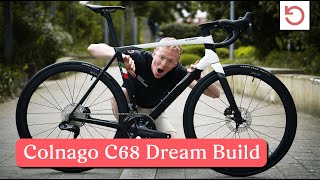 THE ULTIMATE ROAD BIKE BUILD  Colnago C68 2024  Full Bike Build [upl. by Pomfret441]