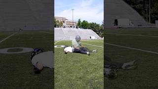 POV YOUR FIRST VARSITY GAME 💀💥 football shorts funny [upl. by Seldun]