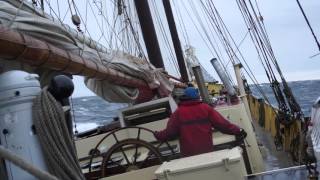 Zeilend met de schoener Noorderlicht van Harlingen naar Harstad  Noorwegen zeilen [upl. by Egroej410]