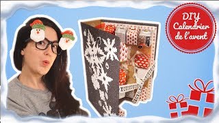 DIY calendrier de lavent LIVRE  christmas noel calendar diy [upl. by Galan620]