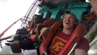 Knotts Berry Farm Rides with GoPro [upl. by Meagher]