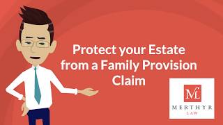 Protecting against family provision claims [upl. by Disraeli]