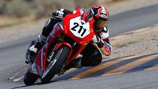 Honda CBR300R Racebike Breaks Lap Record At Chuckwalla  ONBOARD GOPRO VIDEO [upl. by Horan]