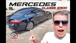 MercedesBenz E300 Coupé  Teste do carro mais bonito que você vai ver hoje  A Roda 28 [upl. by Eintruok]