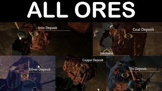 ALL ORE LOCATIONS In Derelict Derelict Roblox [upl. by Cato200]