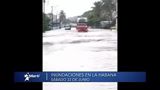 Inundaciones en La Habana [upl. by Mazurek]