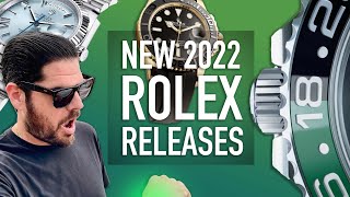 NEW ROLEX RELEASES 2022  Left Handed GMTMASTER WTF [upl. by Aridan]