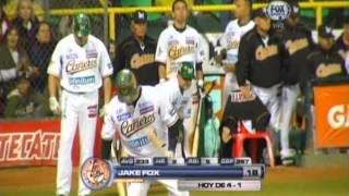 Los Mochis le sacan el juego en la novena a Hermosillo  16012014 [upl. by Ecnarrat]