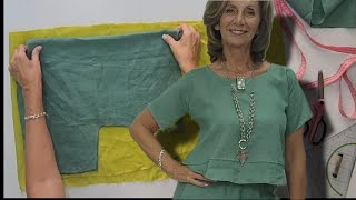 BLUSA FÁCIL CON RETAZOS DE TELA  Fabiana Marquesini  600 [upl. by Ahseya]