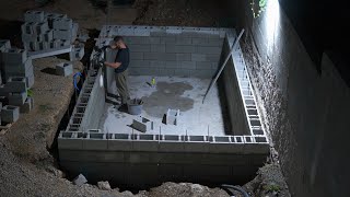 Building My Own Swimming Pool  Step by Step  PT1 [upl. by Ayaet363]