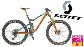 New SCOTT Bikes 2018 Genius Tuned Gambler Genius Spark Scale Contessa  Eurobike 2017 4K [upl. by Ligetti141]