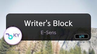 Writers Block  ESens KY88452  KY KARAOKE [upl. by Aarika]