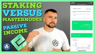 Staking VS Masternodes  How to EARN MORE PASSIVE INCOME in CRYPTO [upl. by Sihtnyc]