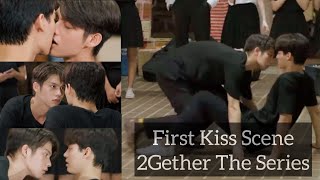 2Gether The Series Episode 2 Sub Indo First Kiss Scene Sarawat amp Tine [upl. by Verada995]