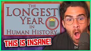 The Longest Year in Human History 46 BC  Hasanabi Reacts to Historia Civilis [upl. by Aleemaj449]