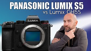 Panasonic Lumix S5 Camera Initial Impressions vs GH5s [upl. by Laram]