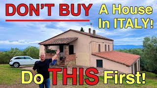 Finding a Rental in Italy  Tour 6 Different Rentals  TRY it BEFORE you Buy It [upl. by Atiuqad]