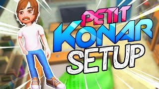 NOUVEAU SETUP DE PETIT KONAR Youtubers life 2 [upl. by Eilsek]