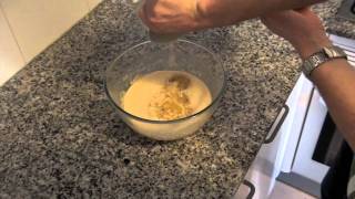 Receta de coulant de chocolate y helado de frambuesa  A Los Fogones [upl. by Dranik331]