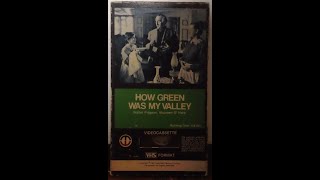 Opening to How Green Was My Valley VHS 1977 [upl. by Anirav]