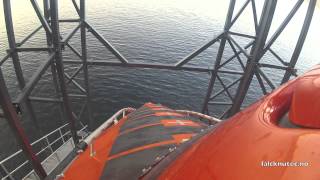 The first official populated dive on lifeboat FF1200 [upl. by Glanti]