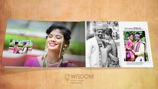 Wedding album design l 12 x 36 weddingalbum wisdomdesign albumdesign jagnyalapankhfutale [upl. by Sabelle]