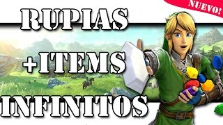 Cemu 174d  Zelda BOTW  Rupias  Items Infinitos [upl. by Atteyram]