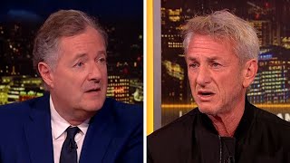 Piers Morgan vs Sean Penn  Full Interview on IsraelHamas War Matthew Perry Hollywood And More [upl. by Robertson]