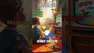 Are You A Cartoon Fan Put Your Knowledge to the Test shorts quiz trivia [upl. by Raybin]