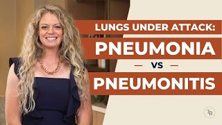 Pneumonia vs Pneumonitis  What Are The Differences [upl. by Whitebook]