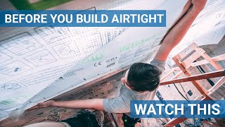 Intro to airtight construction methods with the Pro Clima system [upl. by Bonnell703]