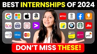 Best Internships of 2024  Internships for College Students amp Graduates [upl. by Nirrek724]