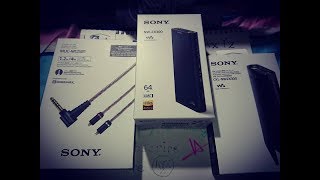 Unboxing Sony MUCM12SB1 Kimber Kable balanced headphone cable Cantonese 4K [upl. by Esenaj]