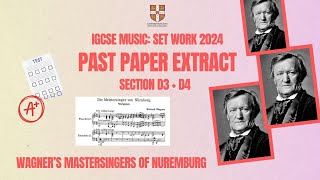 WAGNER Extract  Set Work IGCSE Music June 2024 Mastersingers of Nuremburg Overture [upl. by My805]