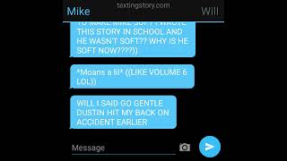 Byler texting story 13 My first texting story ever check desc before watching video pls [upl. by Ennayehc]