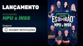 Lançamento Esquadrão INSS e MPU  Esquadrão de Elite [upl. by Stefanac]