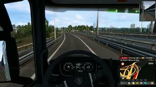 Euro Truck Simulator 2 4K  Parma  Koper  Opony motocyklowe [upl. by Murvyn]