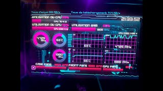 Tuto monitorer son PC avec un panel sur mesure grâce à aida64 [upl. by Other]